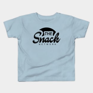 The Snack Network minimalist Black Kids T-Shirt